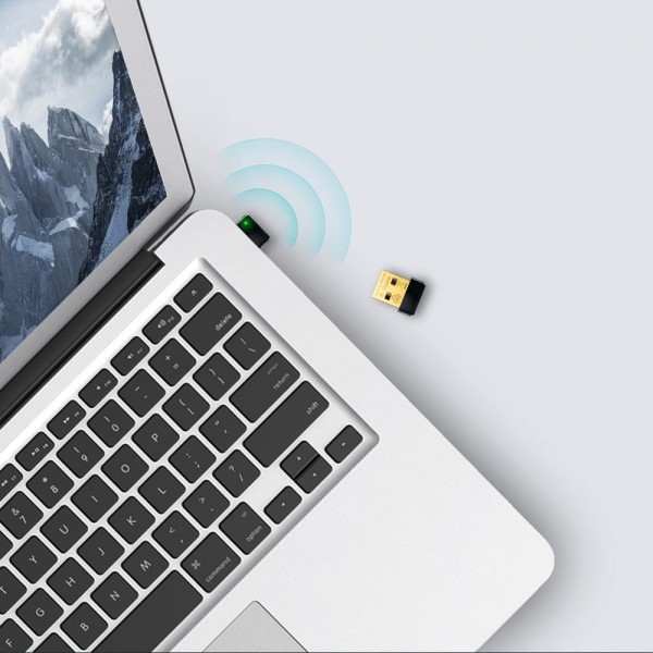 TP-Link Сверхкомпактный USB‑адаптер с поддержкой Wi-Fi N150