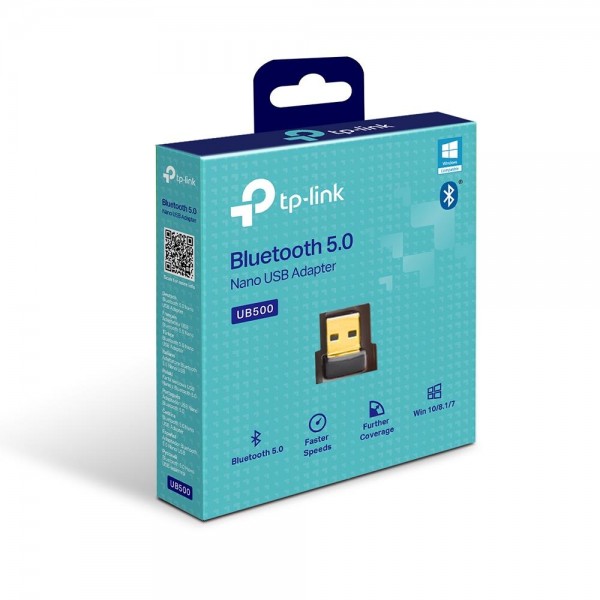 TP-Link Сверхкомпактный USB‑адаптер Bluetooth 5.0 TP-Link Сверхкомпактный USB‑адаптер Bluetooth 5.0