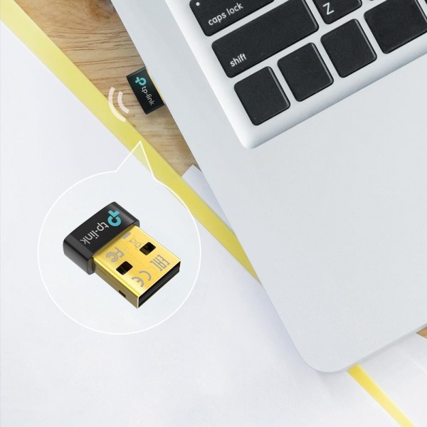 TP-Link Сверхкомпактный USB‑адаптер Bluetooth 5.0 TP-Link Сверхкомпактный USB‑адаптер Bluetooth 5.0