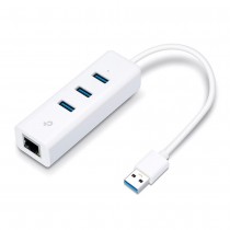 TP-Link 3-портовый концентратор и гигабитный адаптер USB 3.0