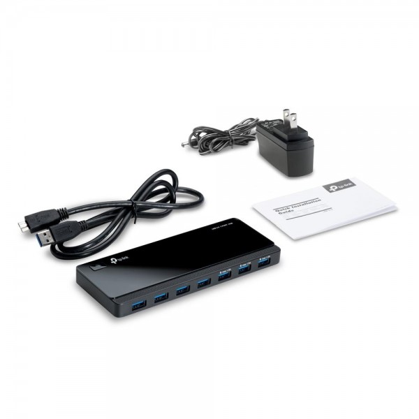 TP-Link 7-портовый концентратор USB 3.0 TP-Link 7-портовый концентратор USB 3.0