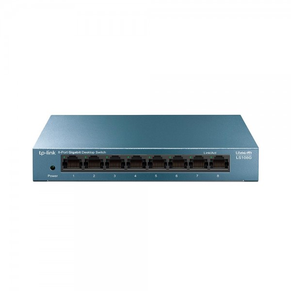 TP-Link Настольный коммутатор с 8 гигабитными портами TP-Link Настольный коммутатор с 8 гигабитными портами