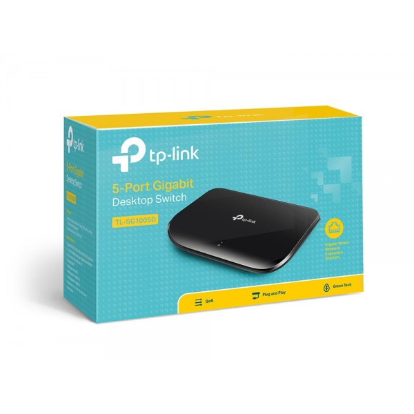 TP-Link 5-портовый гигабитный настольный коммутатор