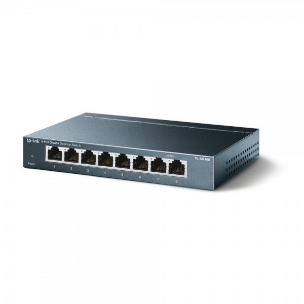 TP-Link Настольный коммутатор с 8 гигабитными портами