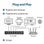 TP-Link Настольный коммутатор с 8 гигабитными портами