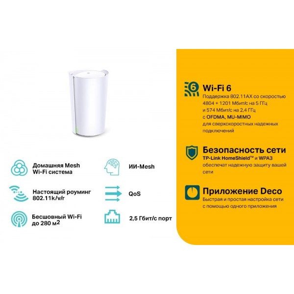 TP-Link Mesh-модуль AX6600 TP-Link Mesh-модуль AX6600