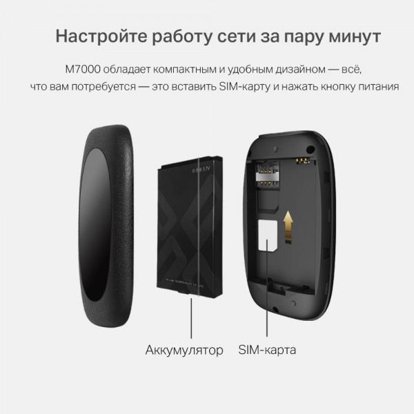 TP-Link 4G LTE Мобильный Wi-Fi роутер TP-Link 4G LTE Мобильный Wi-Fi роутер