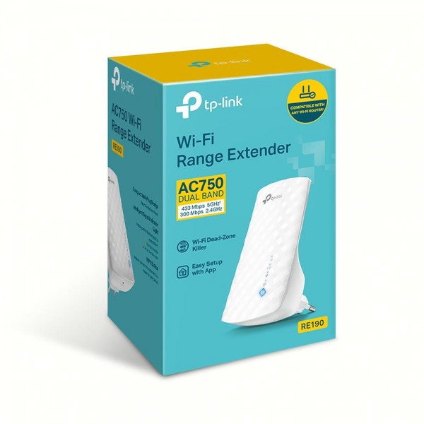 TP-Link Усилитель Wi-Fi сигнала AC750 TP-Link Усилитель Wi-Fi сигнала AC750