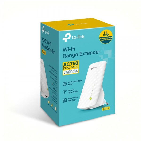 TP-Link AC750 Усилитель Wi-Fi сигнала TP-Link AC750 Усилитель Wi-Fi сигнала