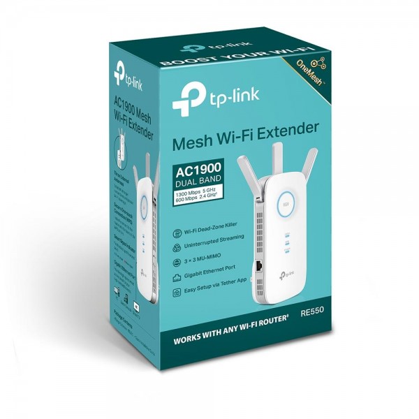 TP-Link Усилитель Wi-Fi сигнала AC1900 с поддержкой Mesh TP-Link Усилитель Wi-Fi сигнала AC1900 с поддержкой Mesh