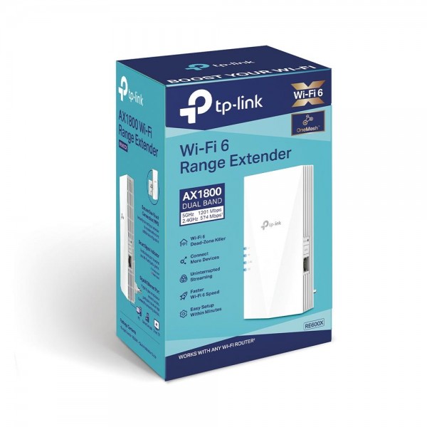 TP-Link Усилитель Wi‑Fi сигнала AX1800 с поддержкой Mesh