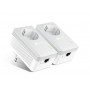 TP-Link AV600 Комплект адаптеров Powerline со встроенной розеткой