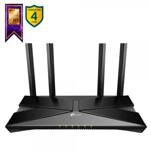 TP-Link Двухдиапазонный гигабитный Wi‑Fi роутер AX1800 TP-Link Двухдиапазонный гигабитный Wi‑Fi роутер AX1800