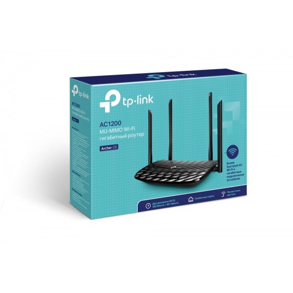 TP-Link AC1200 MU-MIMO Wi-Fi гигабитный роутер TP-Link AC1200 MU-MIMO Wi-Fi гигабитный роутер