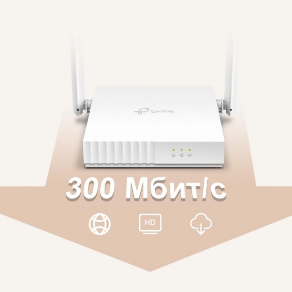 TP-Link Многорежимный Wi‑Fi роутер N300 TP-Link Многорежимный Wi‑Fi роутер N300
